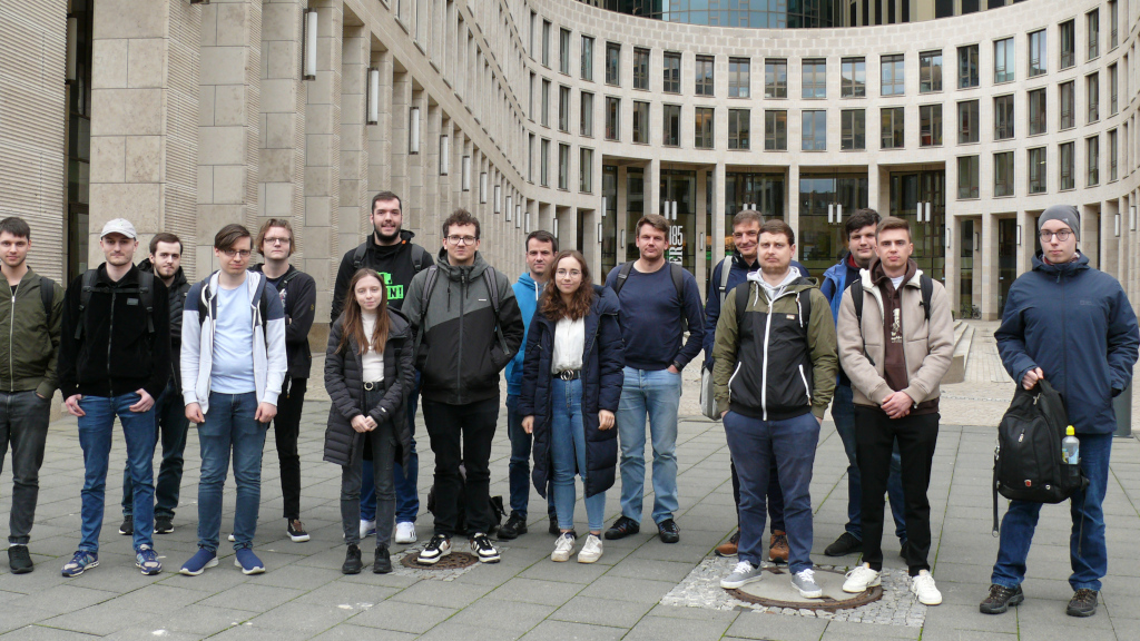 Gruppenbild Excursionsteilnehmer