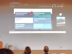 Vortrag BSI per Videoschalte zur ITSA